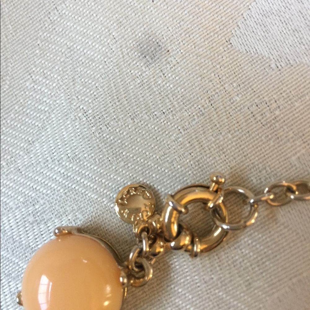 J. Crew Peach Bauble Statement Necklace - Picture 5 of 5